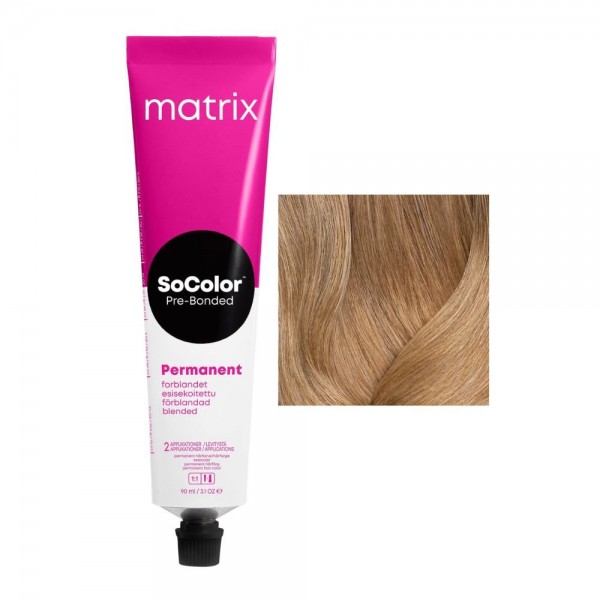 Matrix SoColor - Vopsea de par permanenta 8N Light Blonde Neutral 90ml