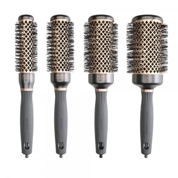 Olivia Garden Set 4 perii de par EXPERT BLOWOUT Heat (25+35+45+55)