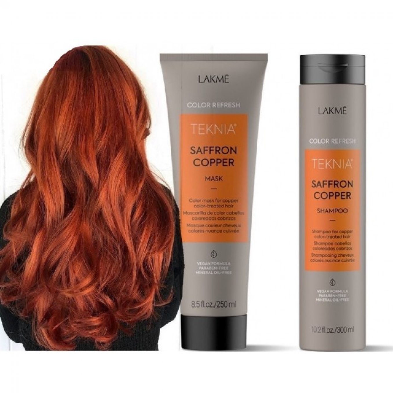 Lakme Teknia Refresh - Masca nuantatoare Saffron Copper 250ml