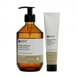 Insight Anti-Frizz - Pachet netezire si hidratare Sh 350ml+Masca 200ml