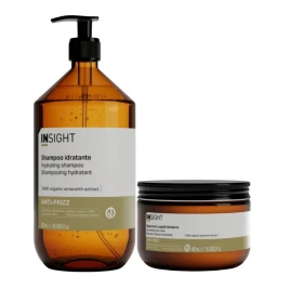 Insight Anti-Frizz - Pachet netezire si hidratare Sh 900ml+Masca 400ml