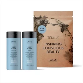 Lakme Teknia Body Maker - Travel pack par fara volum sampon+balsam 200ml