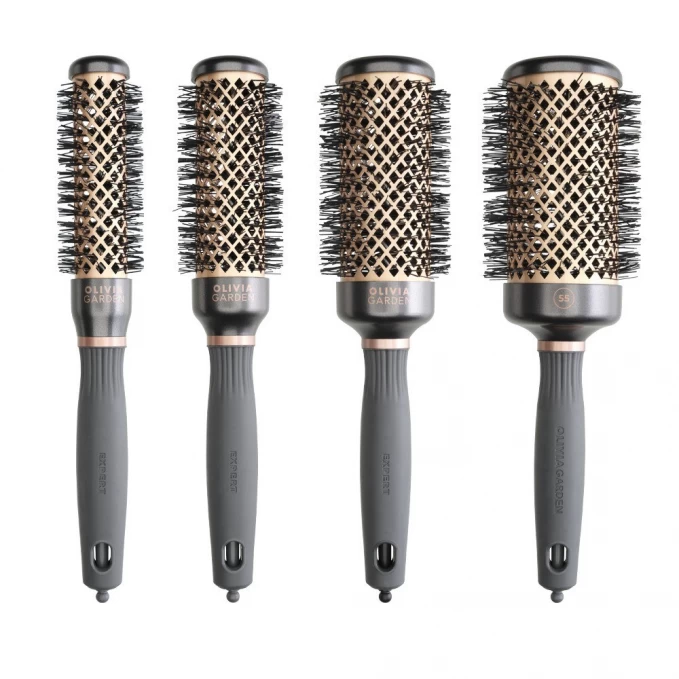 Olivia Garden Set 4 perii de par EXPERT BLOWOUT Heat (25+35+45+55)