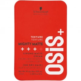 Schwarzkopf Osis+ Mighty Matte - Crema texturizare matifianta fixare puternica 100ml