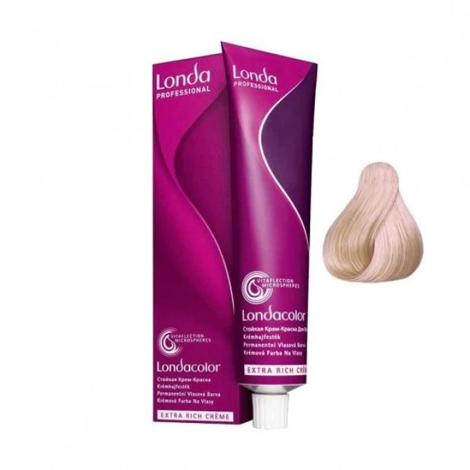 Londa - Vopsea de par permanenta nr.10/96 Blond luminos cendre