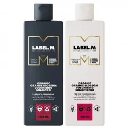 Label.M - Pachet de volum organic Orange Blossom SH 1L+BLS 1L