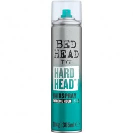 Tigi Bed Head Hard Head - Fixativ cu fixare extra puternica Extreme 385ml