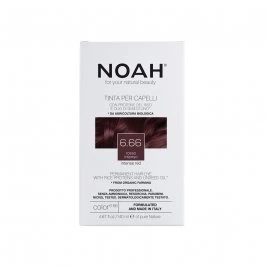 Noah - Vopsea de par naturala 6.66 Blond roscat inchis140ml