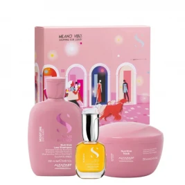Alfaparf Moisture - Set de hidratare par uscat Milano Vibes