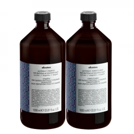 Davines - Pachet nuantator argintiu par blond Alchemic Silver Sh 1L+Bls 1L