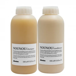 Davines - Pachet nutritiv par uscat si procesat NouNou Sh 1L+Bls 1L
