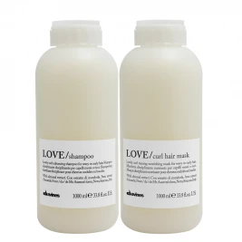 Davines - Pachet pentru par cret / ondulat Love Curl Sh 1L+Masca 1L