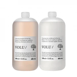 Davines - Pachet pentru par fin fara volum Volu SH 1L + BLS 1L