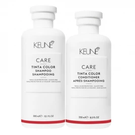 Keune Tinta - Pachet fara sulfati par vopsit sh 300ml+cond 250ml