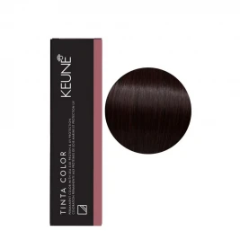 Keune - Vopsea de par permanenta nr.4/53 Medium brown mahogany gold 60ml