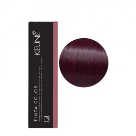 Keune - Vopsea de par permanenta nr.5/56RI Light brown mahogany red 60ml