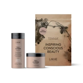 Lakme Teknia Full Defense - Travel pack protector par stresat sampon+masca 150ml