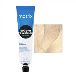 Matrix SoColor - Vopsea de par permanenta UL-A+ Ultra Blonde Ash 90ml