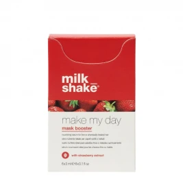 Milk Shake Make my Day - Booster pentru masca par fin/tratat Strawberry 6x3ml