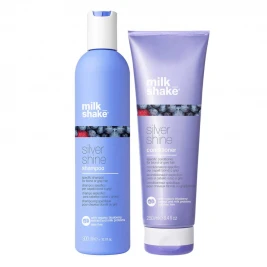 Milk Shake Silver Shine - Pachet neutralizare par blond sh+cond (550ml)