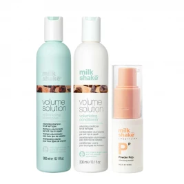Milk Shake Volume Solution - Pachet pentru volum sh 300ml + cond 300ml + pudra 5G