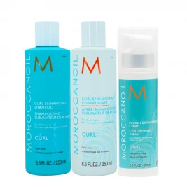 Moroccanoil Curl - Pachet par cret/ondulat sh 250ml+cond 250ml+crema 250ml