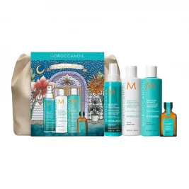 Moroccanoil - Set hidratare toate tipurile de par Holiday Hydration