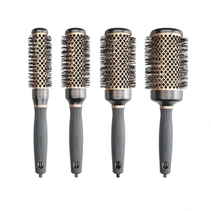 Olivia Garden Set 4 perii de par EXPERT BLOWOUT Heat Nylgard