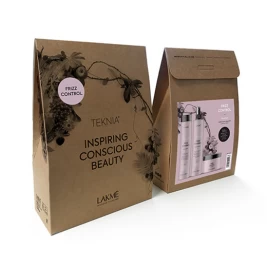 Lakme Teknia Frizz Control - Set netezire sampon+tratament+spray 850ml