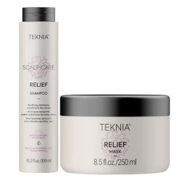 Lakme Teknia Scalp Care Relief - Pachet calmant scalp sensibil sampon 300ml+masca 250ml