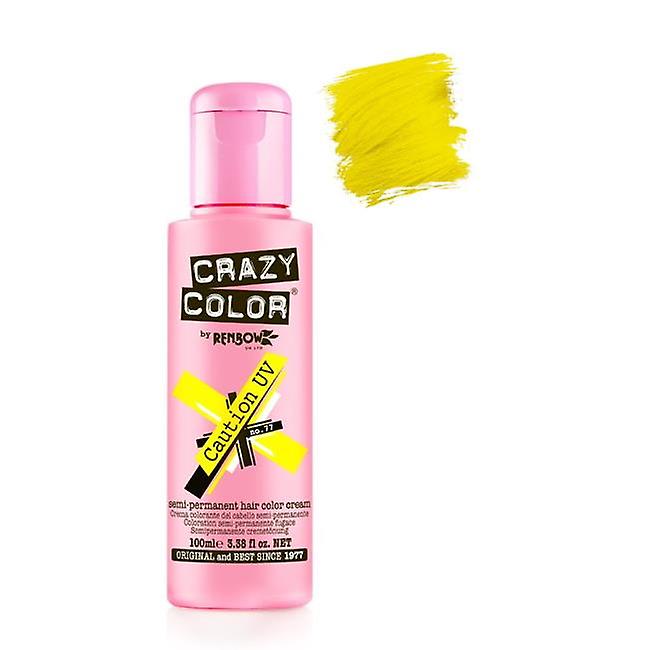 Crazy Color – Vopsea Crema Demipermanenta Caution UV 77 Crazy Color imagine noua