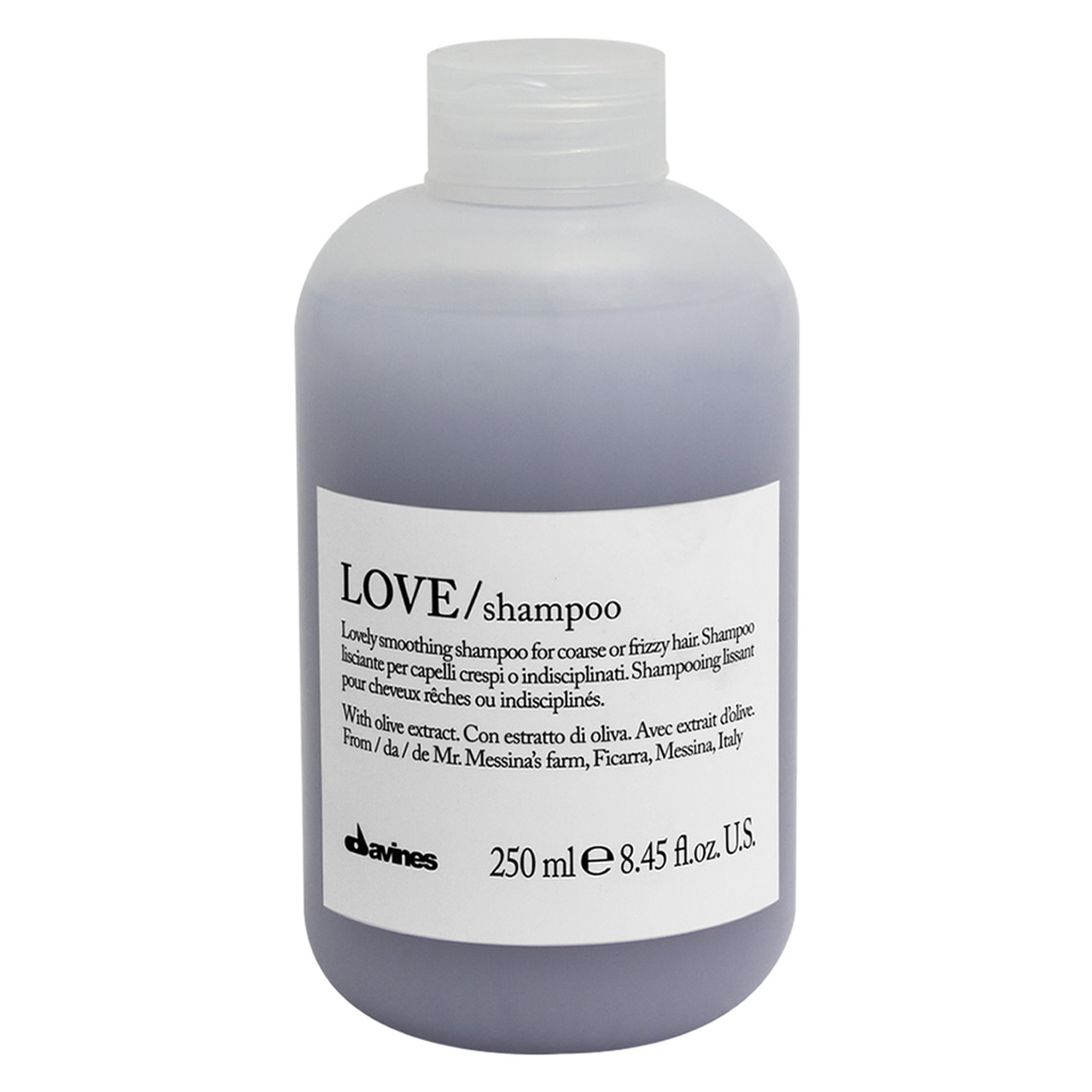 Davines – Sampon hidratant pentru par aspru sau electrizat Love Smoothing 250ml Davines imagine noua
