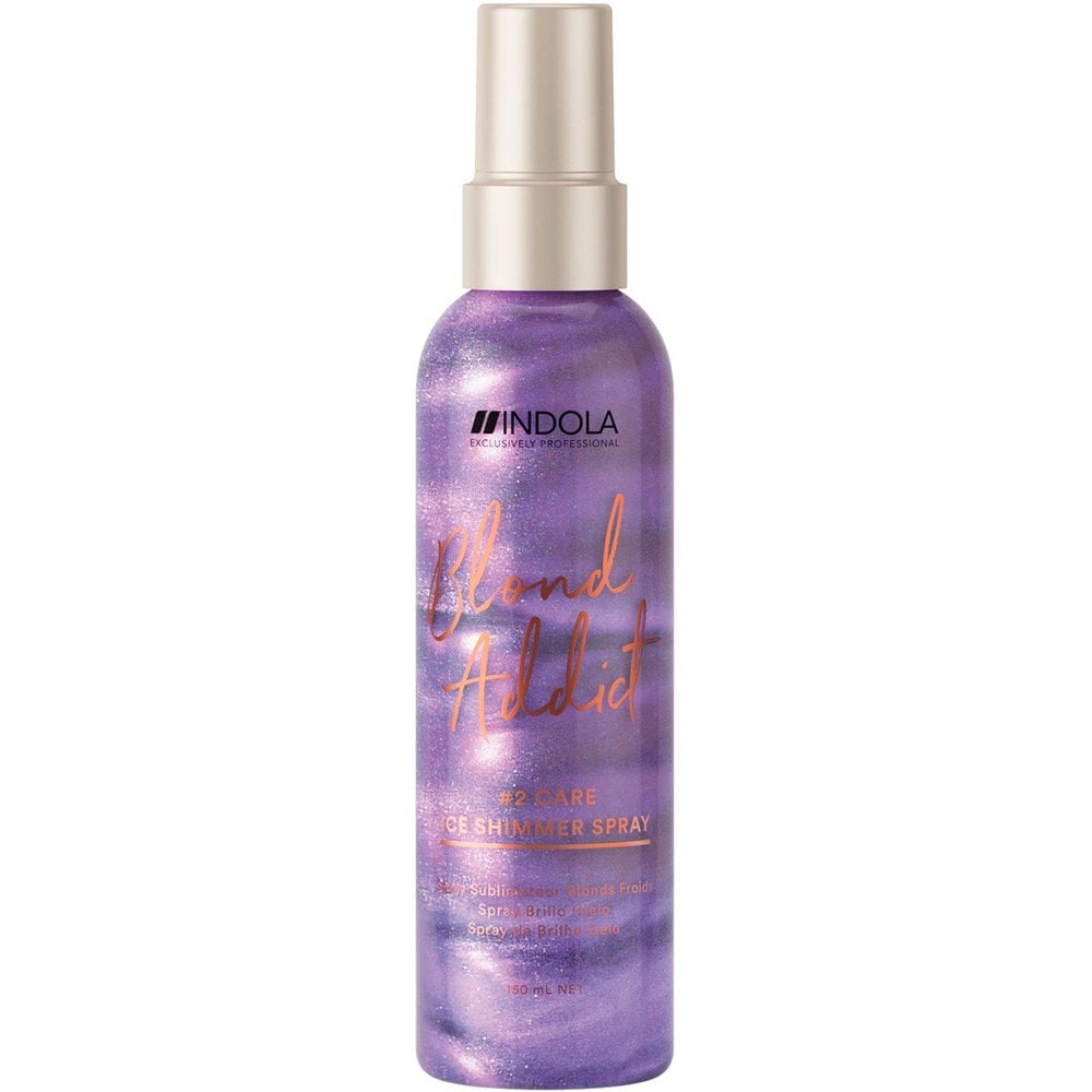 Indola Blond Addict – Spray iluminator par blond Ice Shimmer 150ml haircare.ro imagine