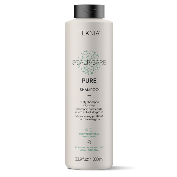 Lakme Teknia Scalp Care Pure – Sampon purificator pentru par gras 1000ml haircare.ro imagine noua