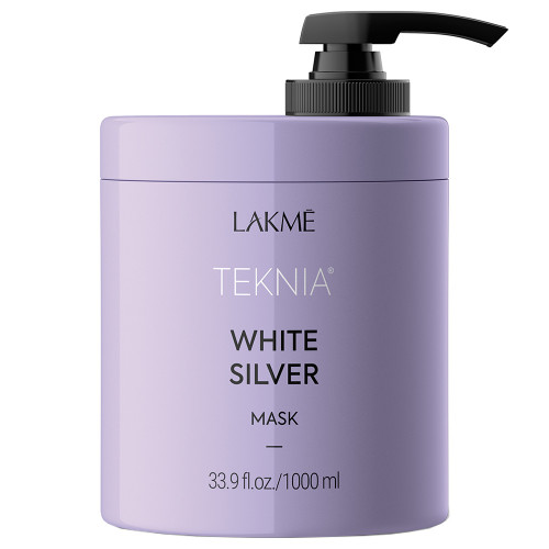 Lakme Teknia White Silver – Masca par blond neutralizare ton galben 1000ml haircare.ro imagine noua