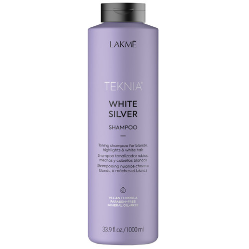 Lakme Teknia White Silver – Sampon par blond neutralizare ton galben 1000ml haircare.ro imagine noua