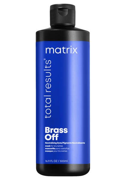 Matrix Brass Off – Masca neutralizare ton aramiu sau orange pentru par vopsit 500ml haircare.ro imagine noua