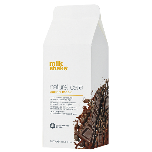 Milk Shake Natural Care – Masca pudra pentru par normal sau aspru Cacao 12x15g haircare.ro imagine