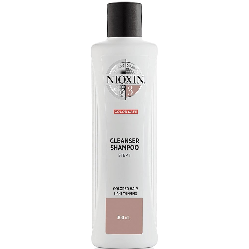 Nioxin 3 Cleanser - Sampon anticadere normala pentru par vopsit 300 ml