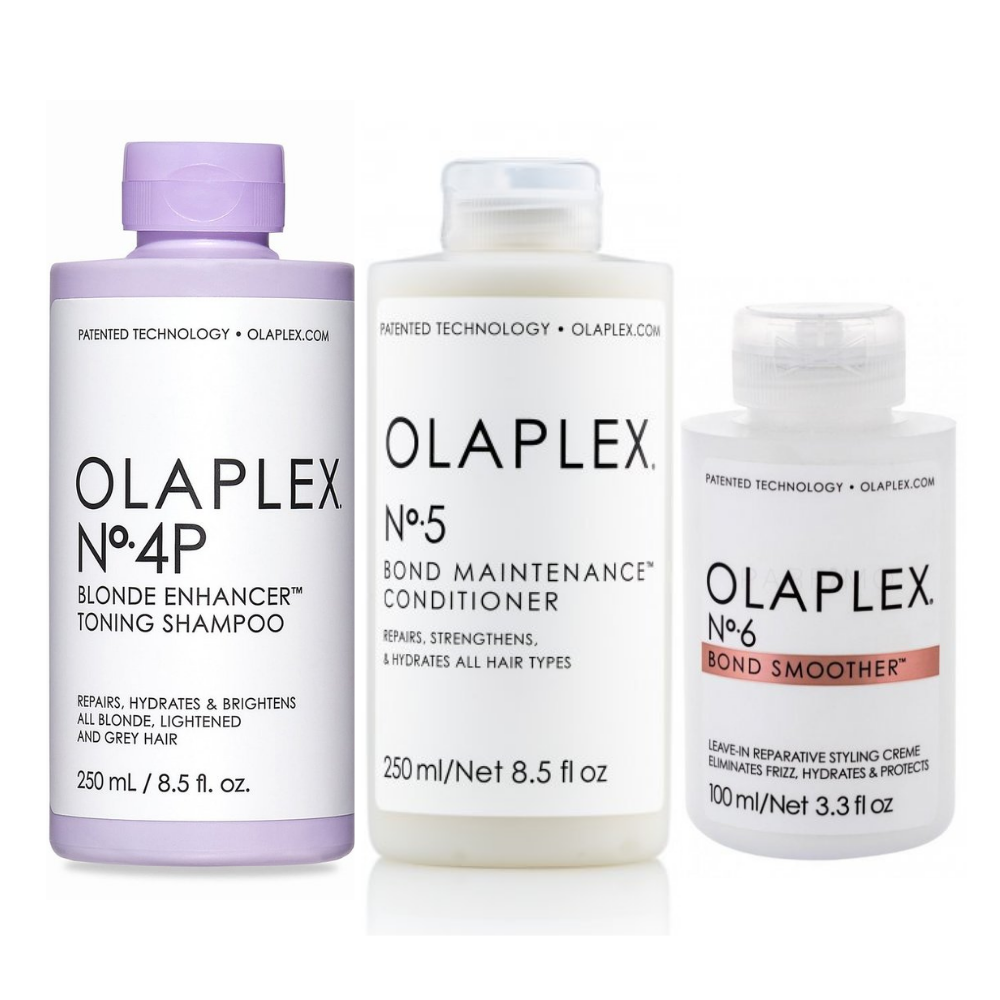 Olaplex – Pachet de reparare, mentinere si protectie par blond No.4P,No.5,No.6 haircare.ro imagine