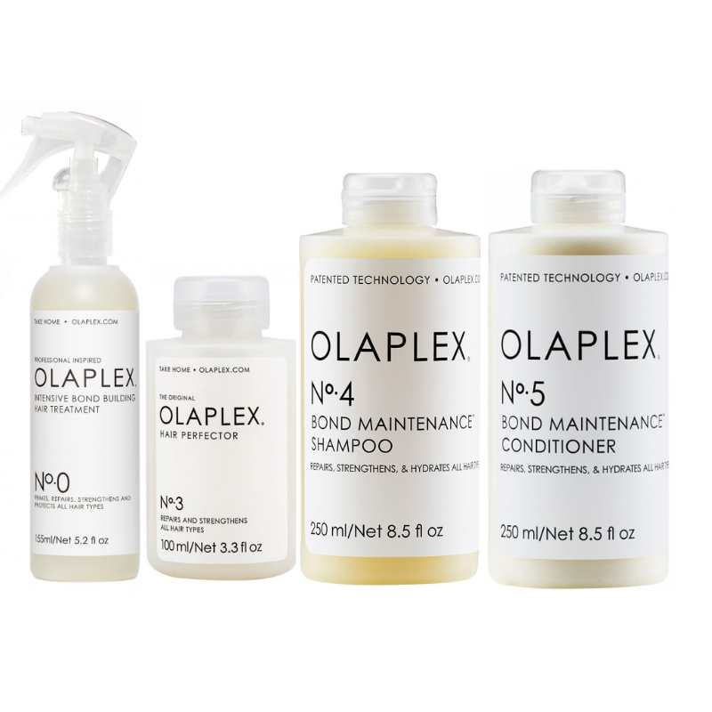 Olaplex – Pachet pre-tratament complet de reparare si mentinere No.0, No.3, No.4, No.5 haircare.ro imagine noua