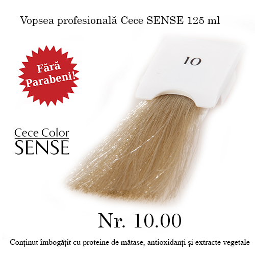 CECE of Sweden SENSE Vopsea permanenta Intensive Platinum Blond nr.10.00 Cece of Sweden imagine noua
