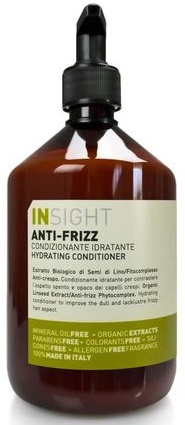Insight – Balsam hidratant anti – incretire cu extract de seminte de in, Anti-Frizz 400 ml haircare.ro imagine