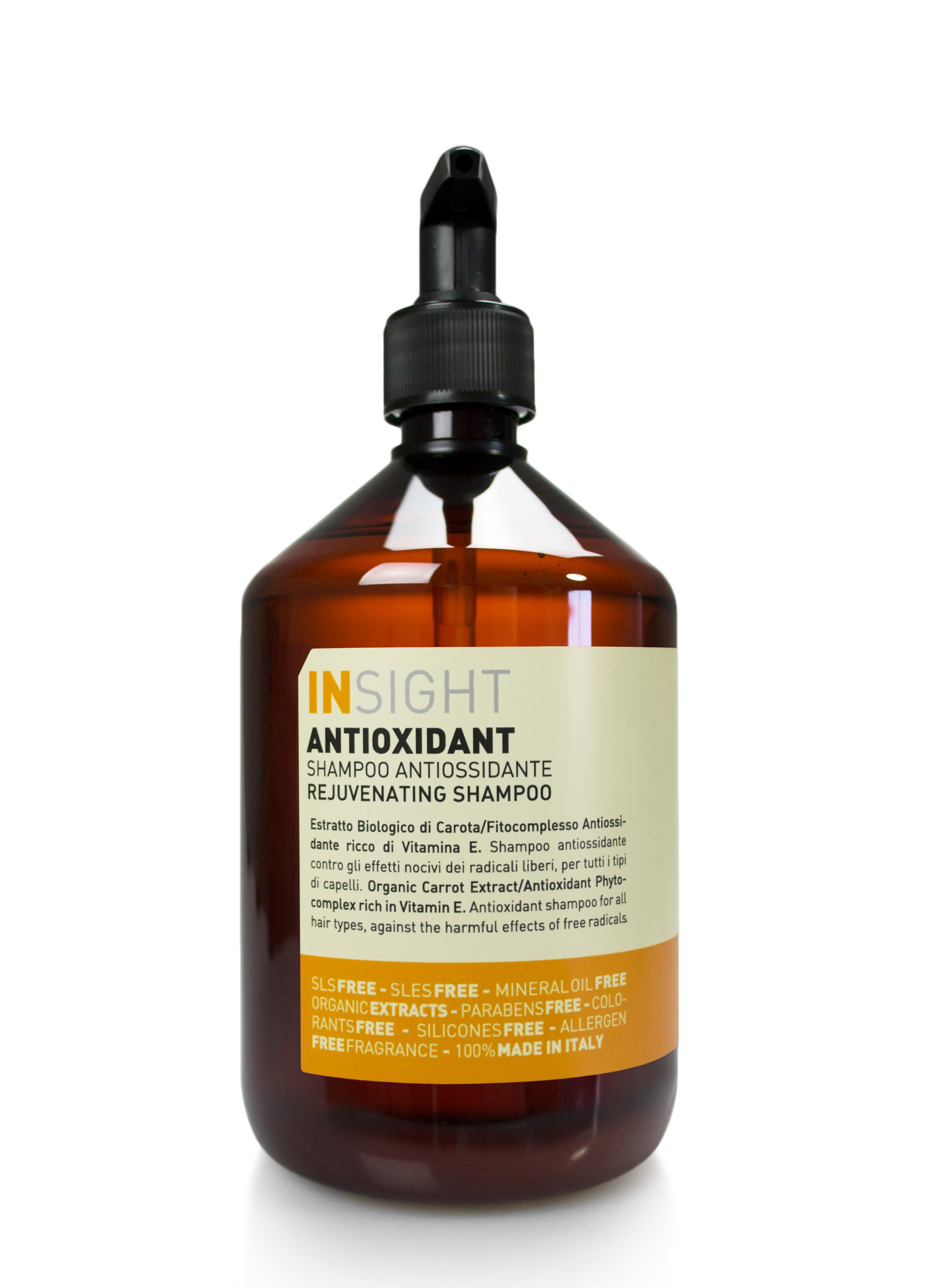 Insight – Sampon antioxidant pentru toate tipurile de par cu extract de morcov 400ml haircare.ro imagine