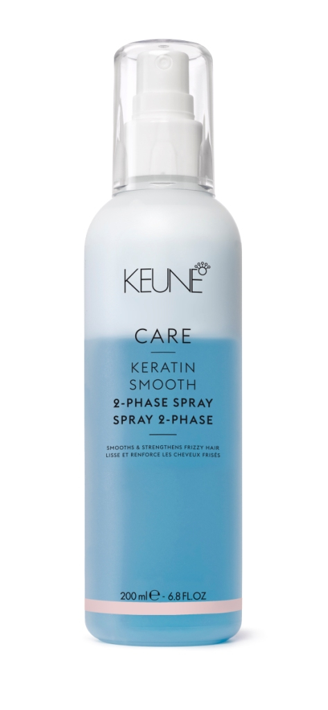Keune Spray de descurcare si hidratare Keratin Smooth 2 Phase 200ml haircare.ro imagine noua