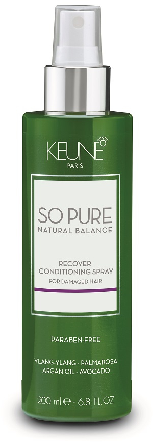 Keune Spray reconstructor pentru par degradat So Pure Recover 200ml haircare.ro imagine noua