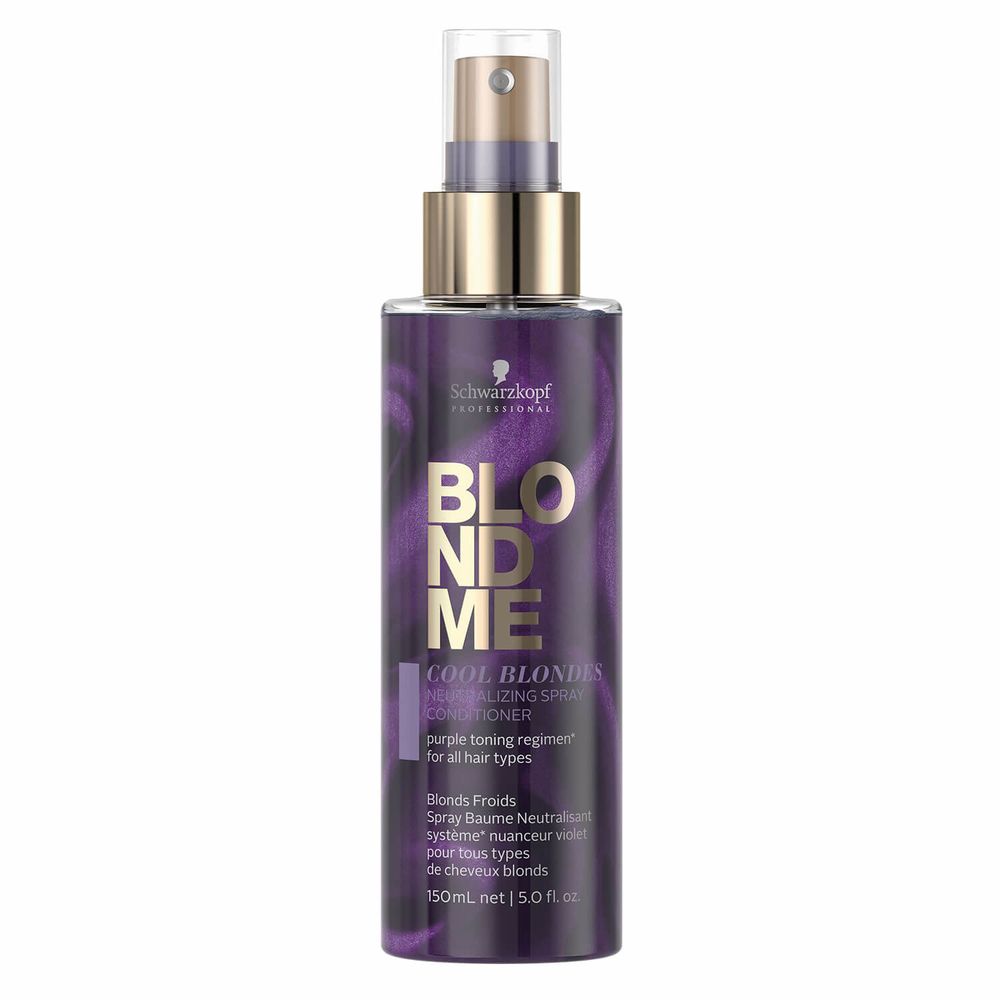 Schwarzkopf BlondMe - Spray balsam neutralizare ton galben par blond 150ml